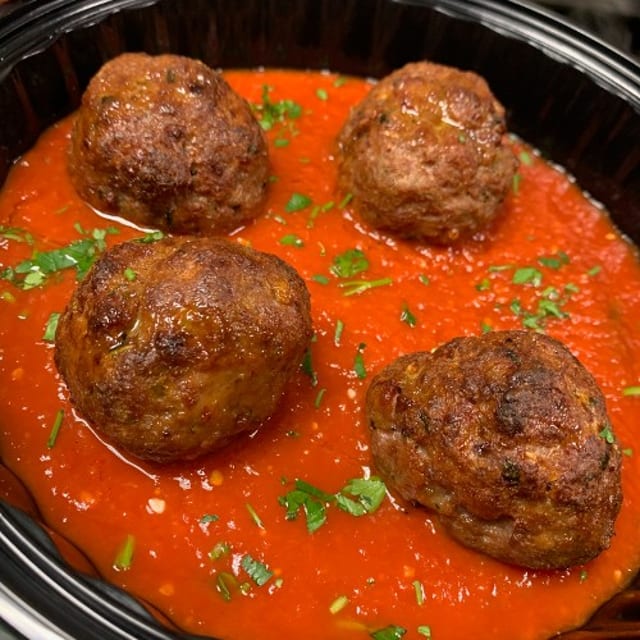Italianos Meatballs.