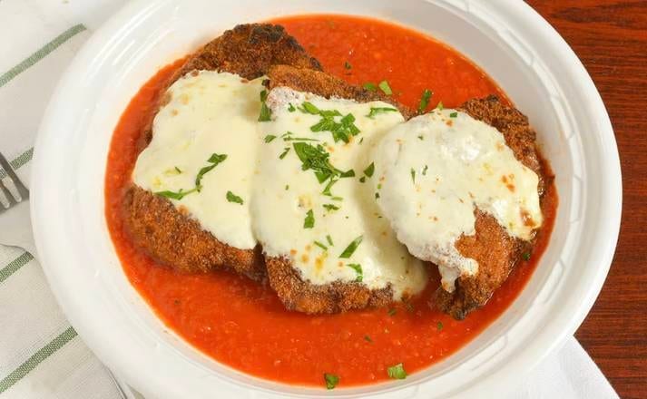 Chicken Parmigiana.