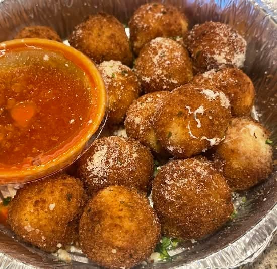 Fried Fresh Mozzarella.